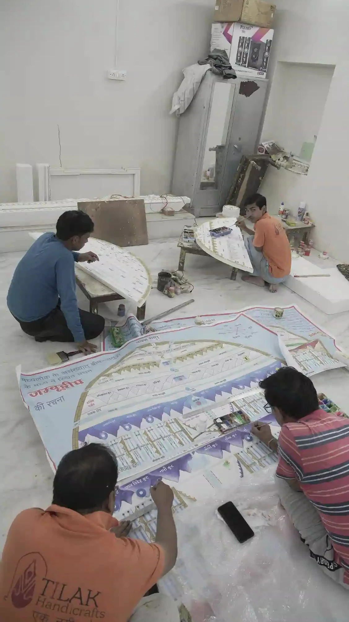 Wintry Mountain Landscape